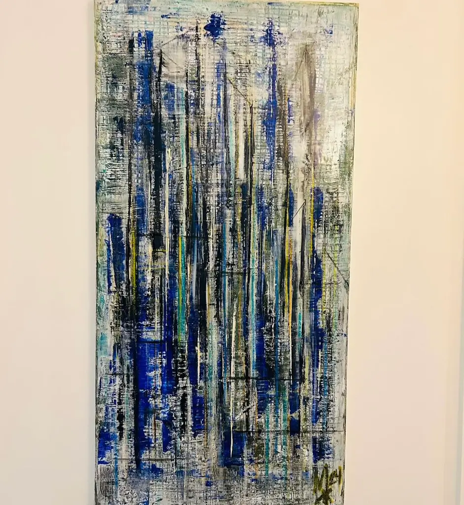 Mark-making painting